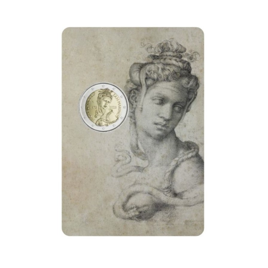 2025 Michelangelo - 2€ San Marino Coincard